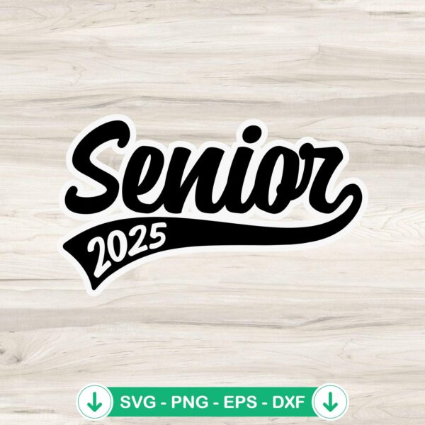 Senior 2025 graduation teacher SVG file for cutting machine