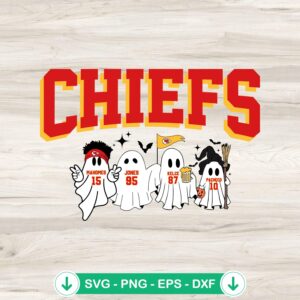Kansas City Football Halloween SVG file - Boo Sheet Ghost cut file