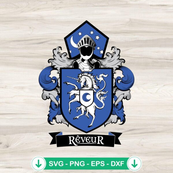 Reveur House Of Dreamers SVG file for Cricut and cutting machines