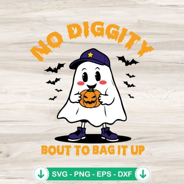 Cute Ghost Boy Halloween SVG file for Cricut cutting machine