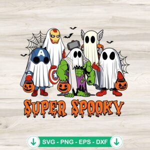 Super Spooky Halloween SVG file for Cricut cutting file