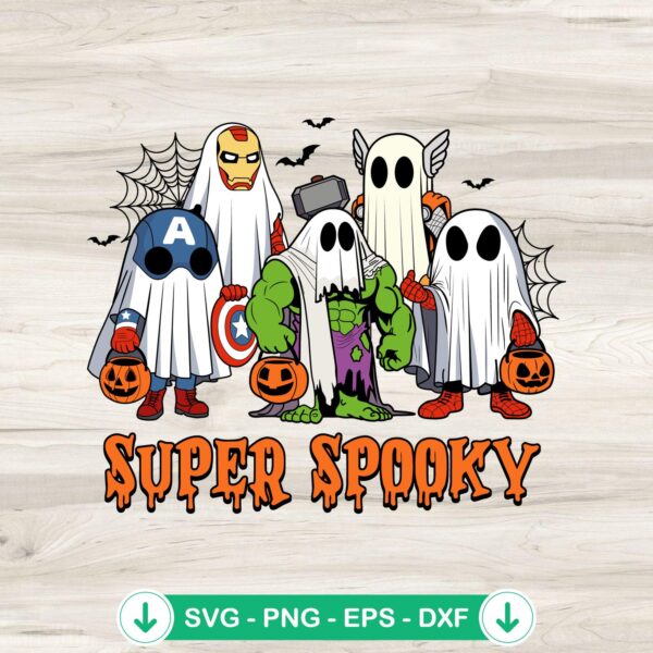 Super Spooky Halloween SVG file for Cricut cutting file