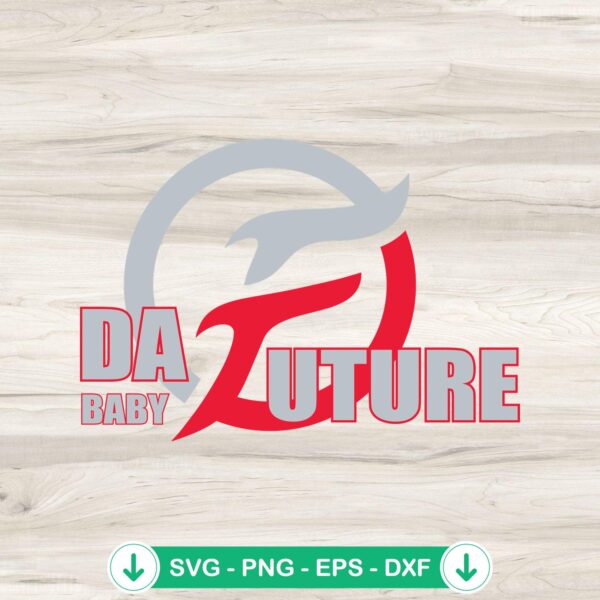 Dababy Future Logo SVG file for cutting machine