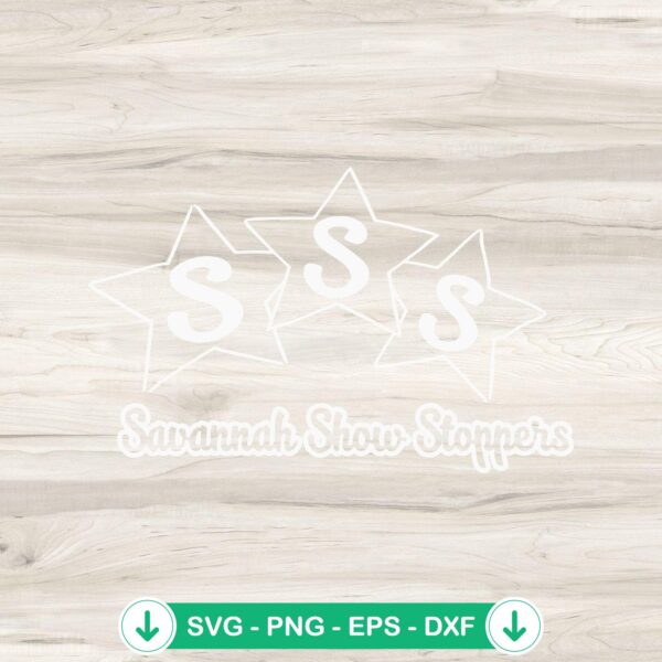 Savannah Show Stoppers SVG file for cricut cutting machine
