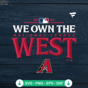 Arizona Diamondbacks 2024 svg file for Cricut cutting machine