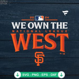 San Francisco Giants 2024 SVG file for Cricut cutting machines