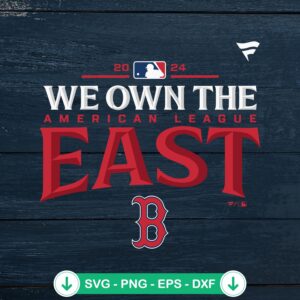 MLB Boston Red Sox 2024 svg file for Cricut cutting projects