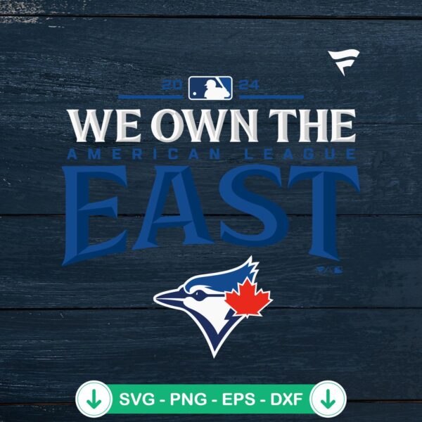 Toronto Blue Jays 2024 SVG file, cutting file for Cricut