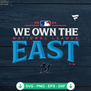 MLB Miami Marlins 2024 svg file for Cricut cutting machine