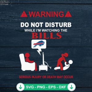 Warning Do Not Disturb SVG file for cutting machines