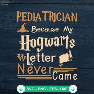 Pediatrician Because SVG file for cutting machines