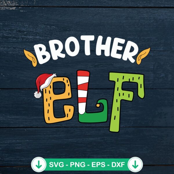 Brother Elf Christmas svg file for cricut cutting machine