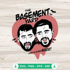 Joe Santagato The Basement Yard Halloween SVG file for cutting