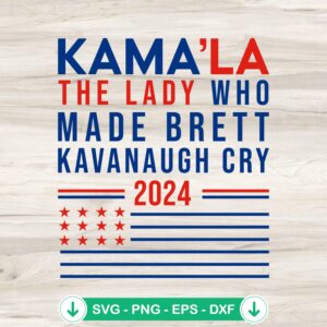 Kamala Harris The Lady svg file for cricut svg cutting file