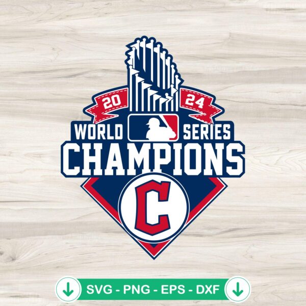 Cleveland Guardians Baseball Trophy SVG file, cricut svg cut file
