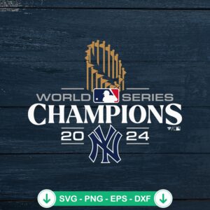 New York Yankees Trophy SVG file for cutting machines