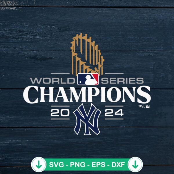 New York Yankees Trophy SVG file for cutting machines