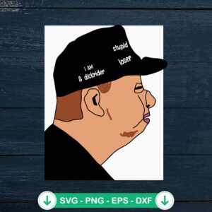 Elon-Musk Dark Maga meme SVG file for cutting machines
