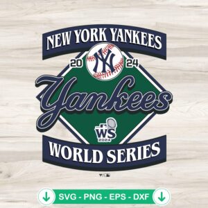 New York Yankees MLB Baseball SVG file for Cricut and cutting machine