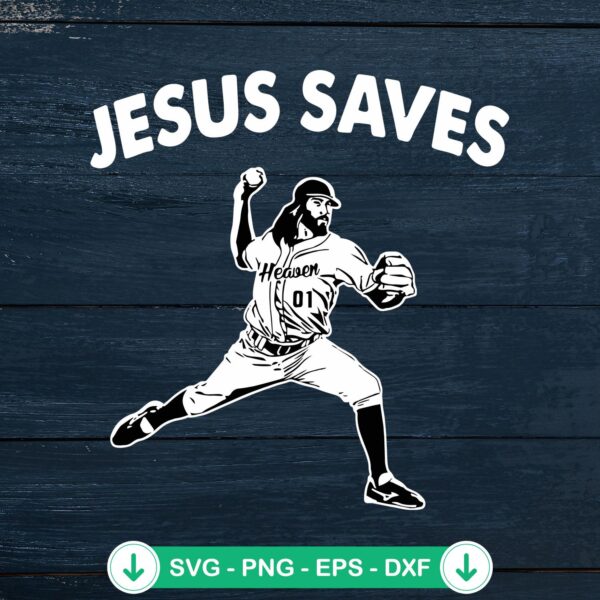 Jesus Saves Baseball svg file for cricut svg cutting file
