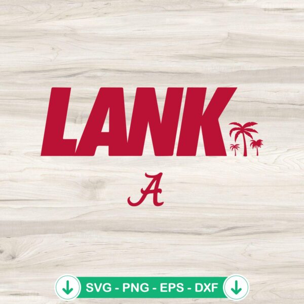 Lank Alabama Crimson Tide SVG file for cutting machine