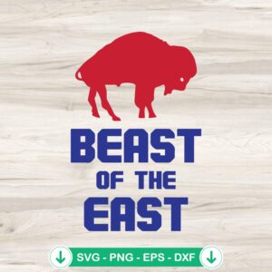 Buffalo Bills SVG file for cutting machine compatible projects