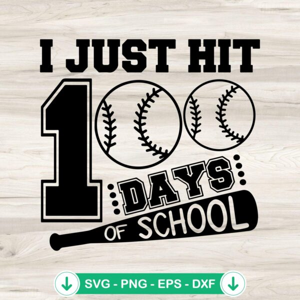 100 Days of School SVG file for cricut, cutting file