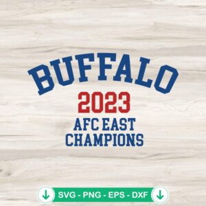 Buffalo Bills Champions SVG file for Cricut and cutting machine