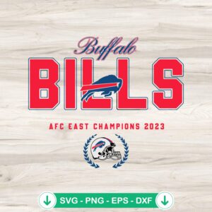 Buffalo Bills Champions SVG file for Cricut cut files