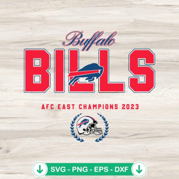 Buffalo Bills Champions SVG file for Cricut cut files