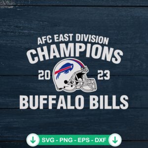 Buffalo Bills 2023 Champions SVG file, cutting file for Cricut