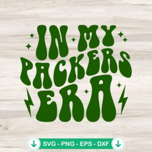 In my Packers Era SVG file for Green Bay Packers NFL fans