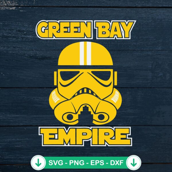 Green Bay Empire Star Wars SVG file for Cricut cutting machine