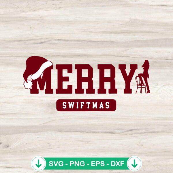 Merry Swiftmas SVG file for cricut svg cutting file