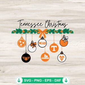 Tennessee Vols Christmas SVG file for cutting machines
