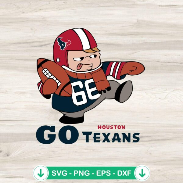 Go Houston Texans SVG file, cricut svg cutting file for football
