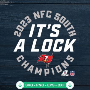 Tampa Bay Buccaneers NFC South Champions svg file for cutting