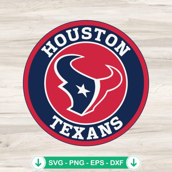 Houston Texans logo svg file for cricut svg cutting file
