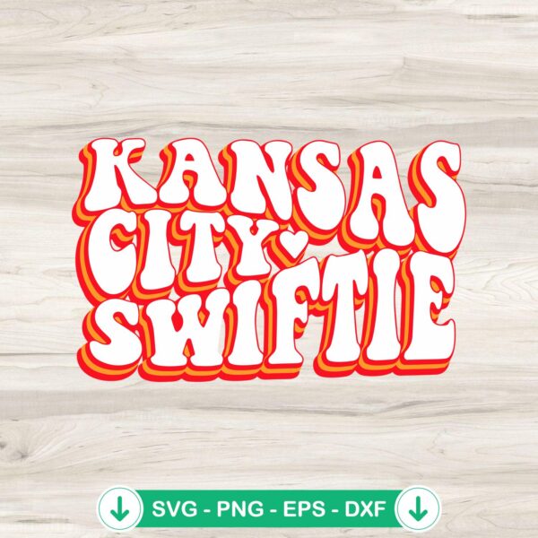 Kansas City Swiftie SVG file for Cricut cutting machine