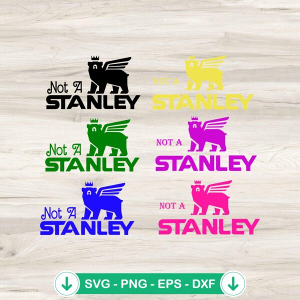 Not A Stanley SVG file for Cricut, funny logo cut file