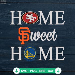 San Francisco 49ers SVG file for Cricut cutting machine