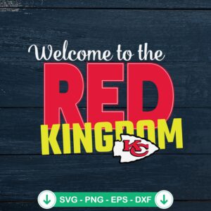 Welcome To The Red Kingdom SVG file for Cricut cutting machine