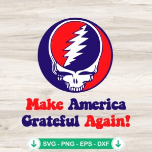 Make America Grateful Again SVG file for Cricut crafting