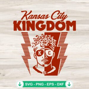 Kansas City Kingdom Mahomes SVG file for cutting machine