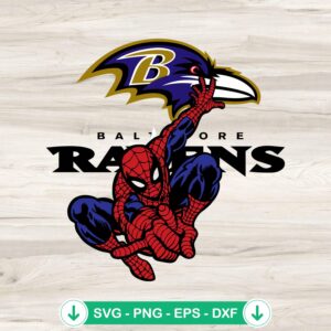 Baltimore Ravens SVG file for Cricut cutting machine
