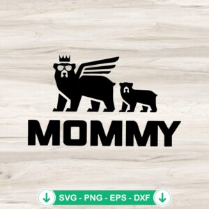 Stanley logo Mommy SVG file for Cricut cutting machine