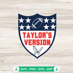 Taylor Swift NFL Logo SVG file for Cricut cutting machine