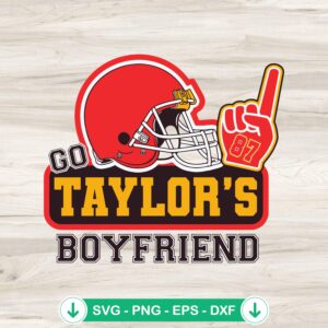 Travis Kelce SVG file for KC Chiefs fans - cutting file