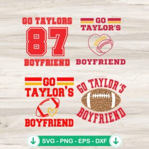 Go Taylor's Boyfriend SVG bundle for Cricut and cutting file