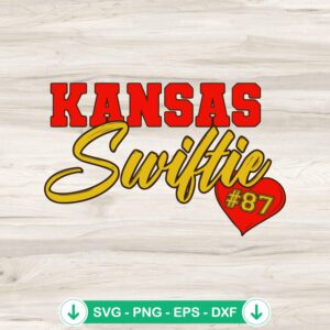 Kansas Swiftie 87 SVG file for Cricut and cutting machine